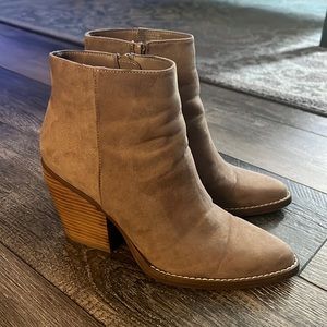 Madden Girl Tan Colored Booties